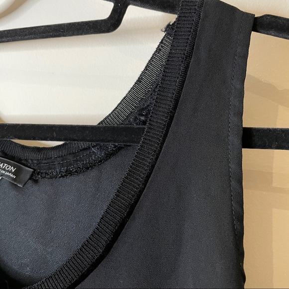 Aritzia BABATON Black Crop Top - Picture 4 of 4